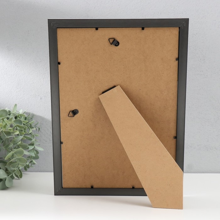 Фоторамка пластик Фоторамка пластик "Stella" 21x30 см, серебро 76818