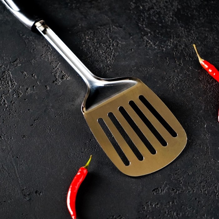 Лопатка Доляна «Ночь», длина 33 см, с отверстиями Лопатка Доляна «Ночь», длина 33 см, с отверстиями