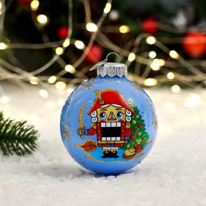 Шар Шар "Щелкунчик", 85 мм., в подарочной упаковке