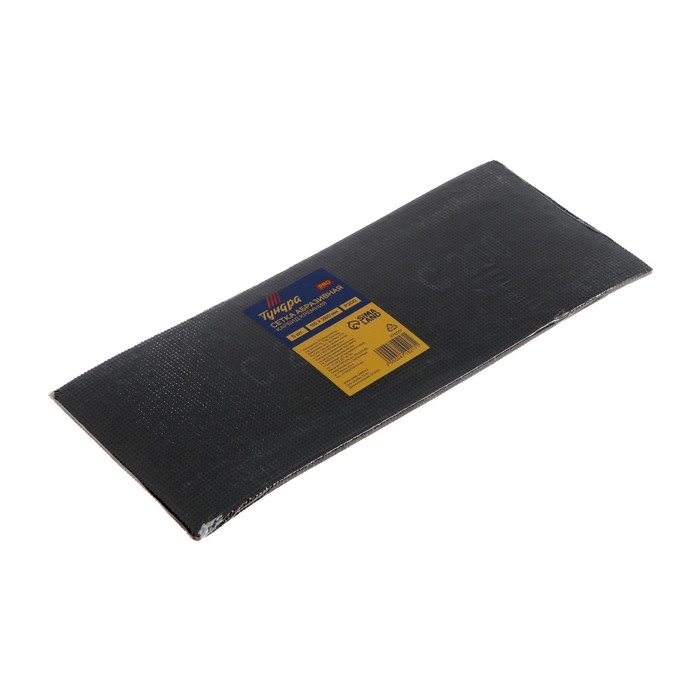 Сетка абразивная ТУНДРА ПРОФИ, водостойкая, карбид кремния, 115 х 280 мм, Р200, 5 шт. Сетка абразивная ТУНДРА ПРОФИ, водостойкая, карбид кремния, 115 х 280 мм, Р200, 5 шт.