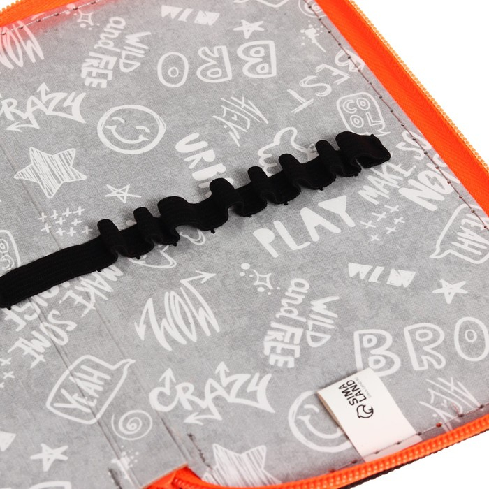 Пенал 2 секции 110*190 ткань ПКТ 11-42 Пенал 2 секции 110*190 ткань ПКТ 11-42 "Чёрный-ярко-оранжевый" 56329