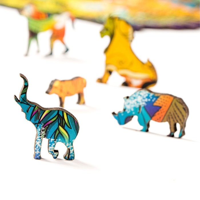 Пазл фигурный «Король лев» S Пазл фигурный «Король лев» S