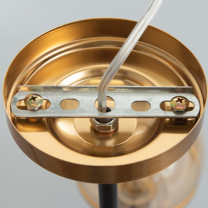 Люстра  Люстра "Кэган" 3хE27 40Вт черный 68х68х46,5 см BayerLux