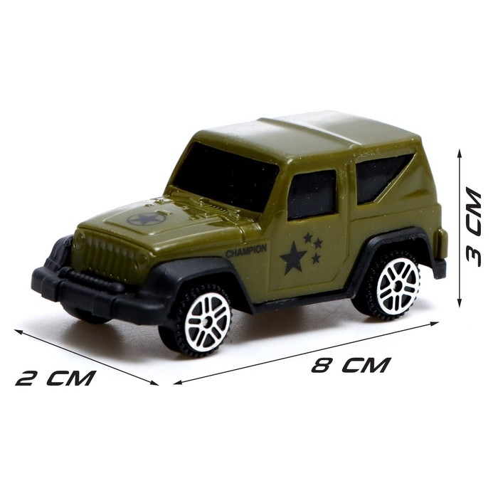 Грузовик &laquo;Перевозчик&raquo;, в наборе 5 машинок, 1 вертолёт, 4 дорожных знака