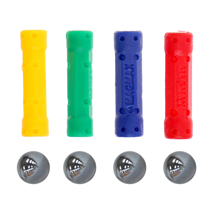 Конструктор магнитный «Весёлая карусель», 68 деталей