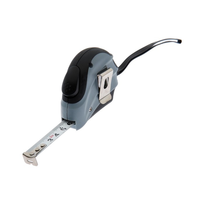 Рулетка ТУНДРА, двухкомпонентный корпус, автостоп, 3 м х 16 мм Рулетка ТУНДРА, двухкомпонентный корпус, автостоп, 3 м х 16 мм