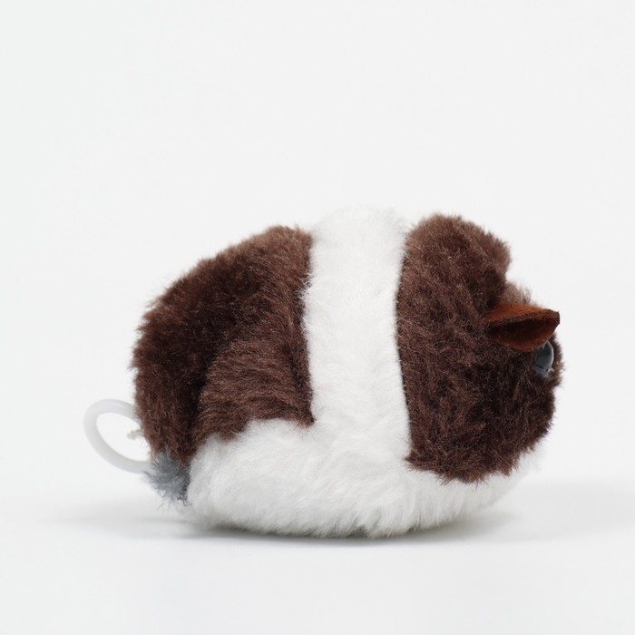 Игрушка вибрирующая, 5 см, бело-коричневая Игрушка вибрирующая, 5 см, бело-коричневая