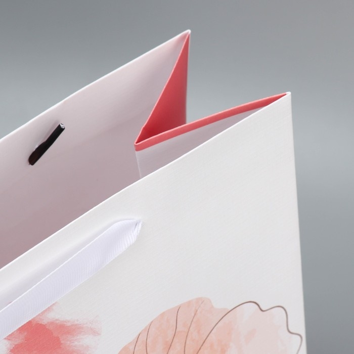 Пакет подарочный ламинированный, упаковка, «Нежность», 25.4 х 30.5 х 12.7 см Пакет подарочный ламинированный, упаковка, «Нежность», 25.4 х 30.5 х 12.7 см