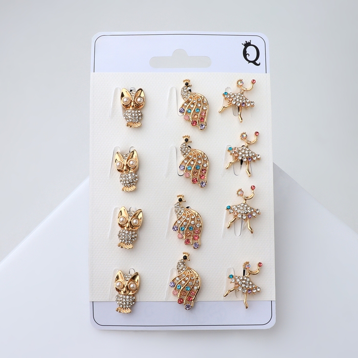 Значок «Ассорти» доброе утро, форма МИКС, цвет МИКС (неделимая фасовка 12 шт., цена за шт.) Значок «Ассорти» доброе утро, форма МИКС, цвет МИКС (неделимая фасовка 12 шт., цена за шт.)