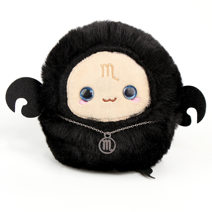 Мягкая игрушка — Зодиак «Создай своё украшение. Скорпион», с кулоном Мягкая игрушка — Зодиак «Создай своё украшение. Скорпион», с кулоном