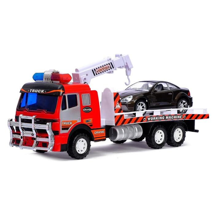 Машина инерционная «Эвакуатор», цвета МИКС Машина инерционная «Эвакуатор», цвета МИКС