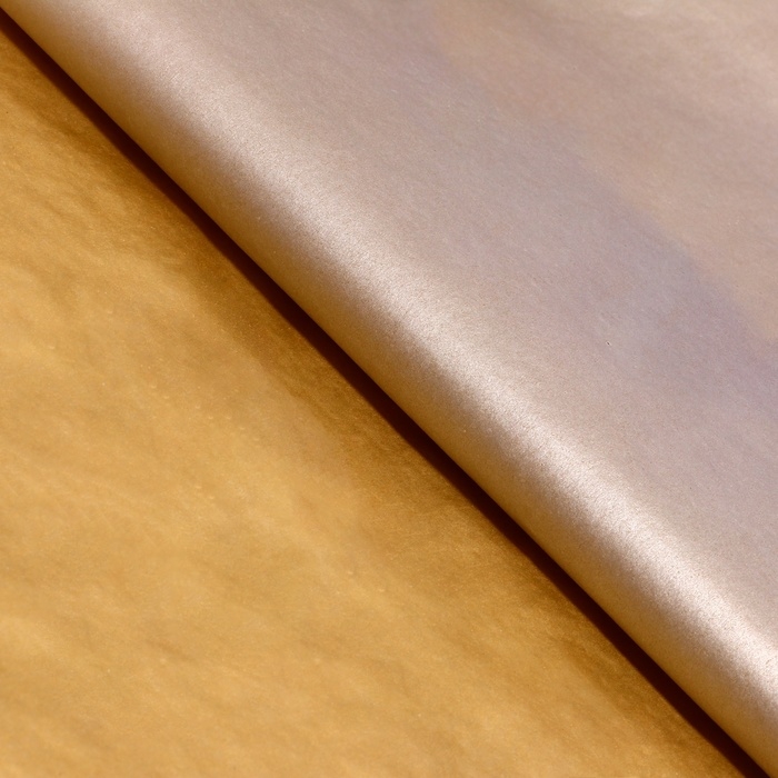 Пергамент флористический Пергамент флористический "Серый-золотой", 0,6 х 10 м, 45 г/м2