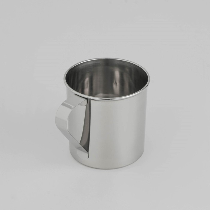 Кружка из нержавеющей стали Доляна «Индия», 300 мл, d=8 см Кружка из нержавеющей стали Доляна «Индия», 300 мл, d=8 см