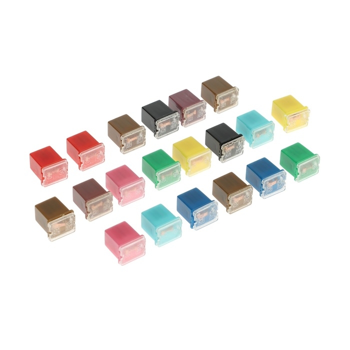 Предохранитель картриджного типа, 20А - 120А, набор 20 шт