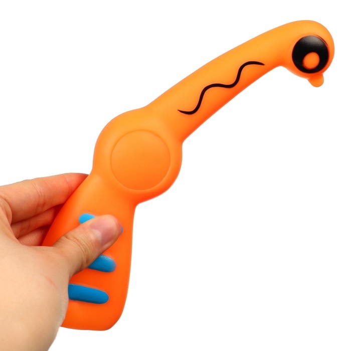 Набор резиновых игрушек для ванны «Поймай рыбку», 5 шт, с пищалкой, Крошка Я