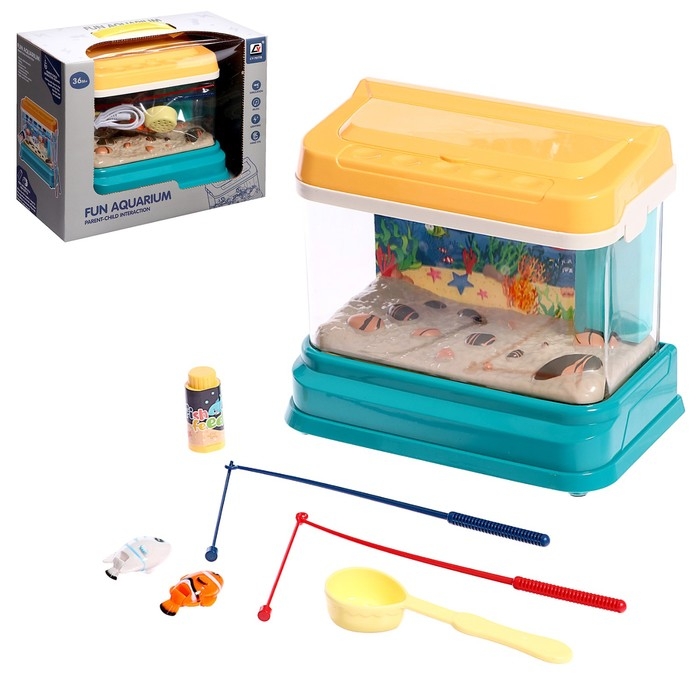 Интерактивная игрушка «Аквариум», 2 рыбки Интерактивная игрушка «Аквариум», 2 рыбки