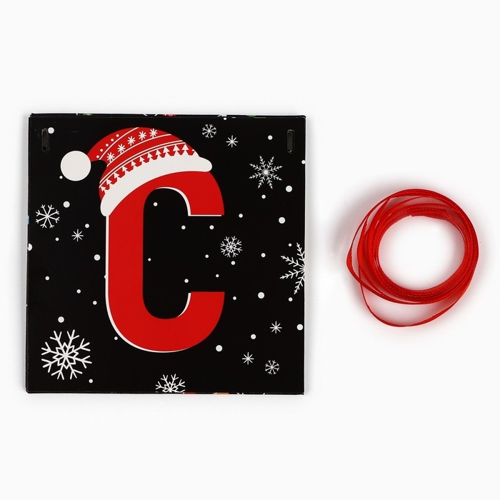 Гирлянда на ленте «Новогодняя коллекция: С НГ короч!», дл. 140 см Гирлянда на ленте «Новогодняя коллекция: С НГ короч!», дл. 140 см