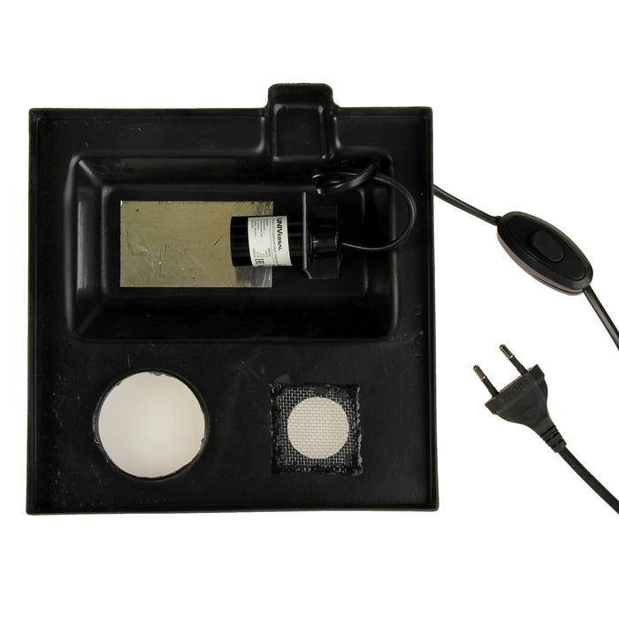 Террариум с крышкой 7 литров, 20 х 20 х 18 см Террариум с крышкой 7 литров, 20 х 20 х 18 см