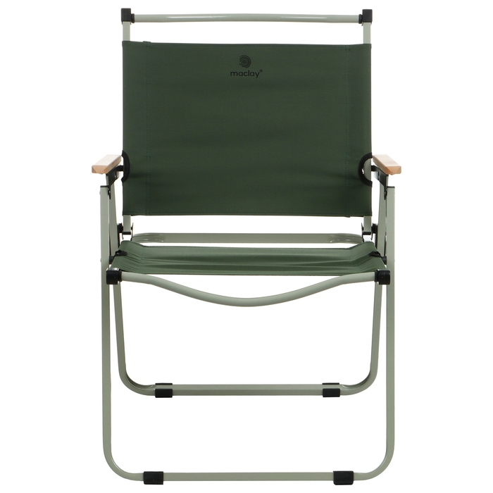 Кресло складное maclay, 55 х 50 х 78 см, до 120 кг, цвет зелёный Кресло складное maclay, 55 х 50 х 78 см, до 120 кг, цвет зелёный
