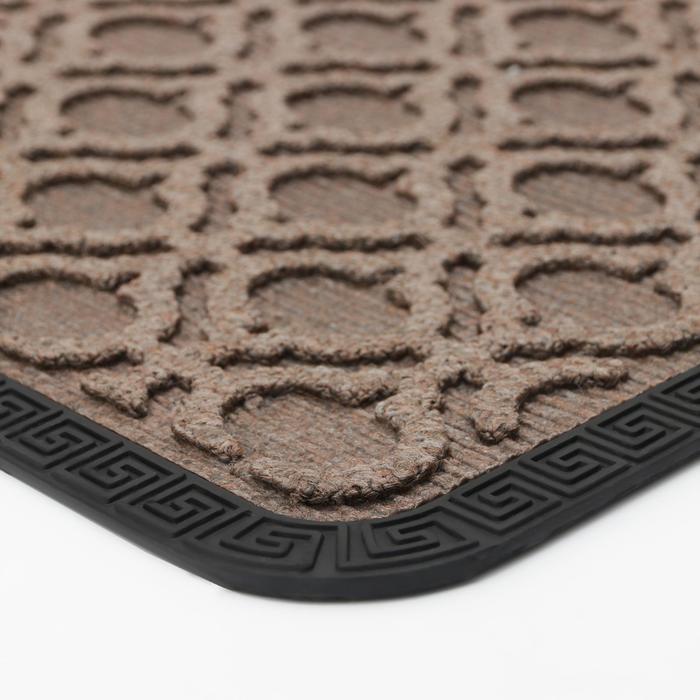 Коврик придверный «Ромбы», 45×75 см Коврик придверный «Ромбы», 45×75 см