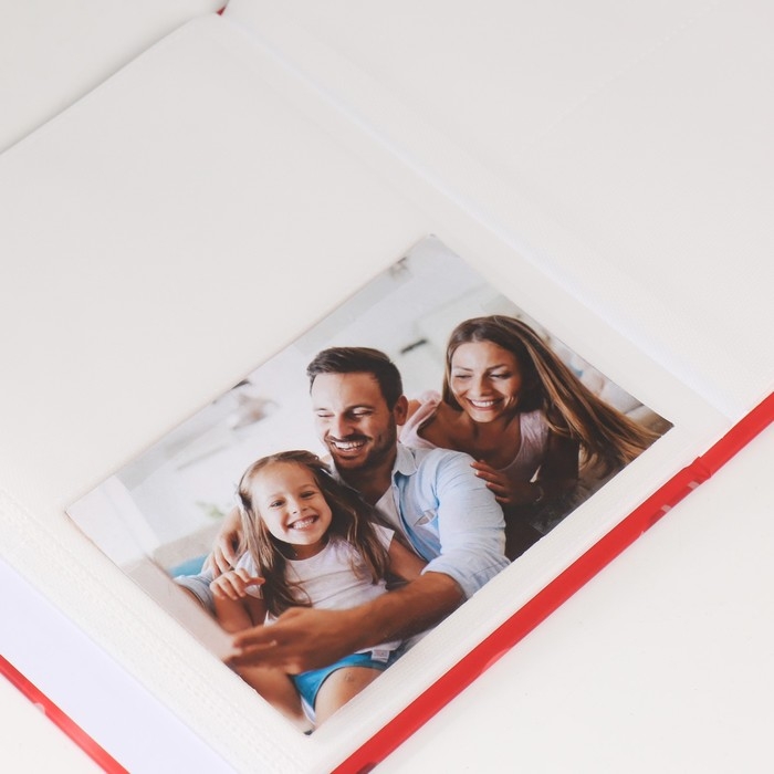 Фотоальбом на 80 фото 10х15 см Фотоальбом на 80 фото 10х15 см "3D сердца" в коробке МИКС 5х19х23 см