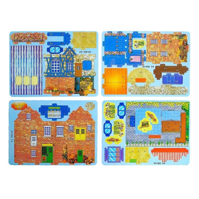 Конструктор 3D «Загородный дом» Конструктор 3D «Загородный дом»