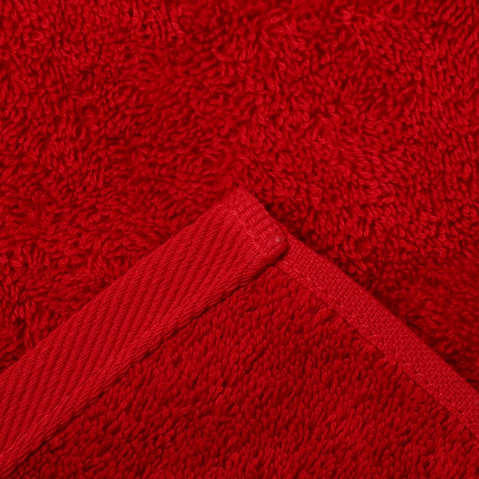 Полотенце махровое Albero relitto, 70х130см, цвет красный, 460г/м, хлопок