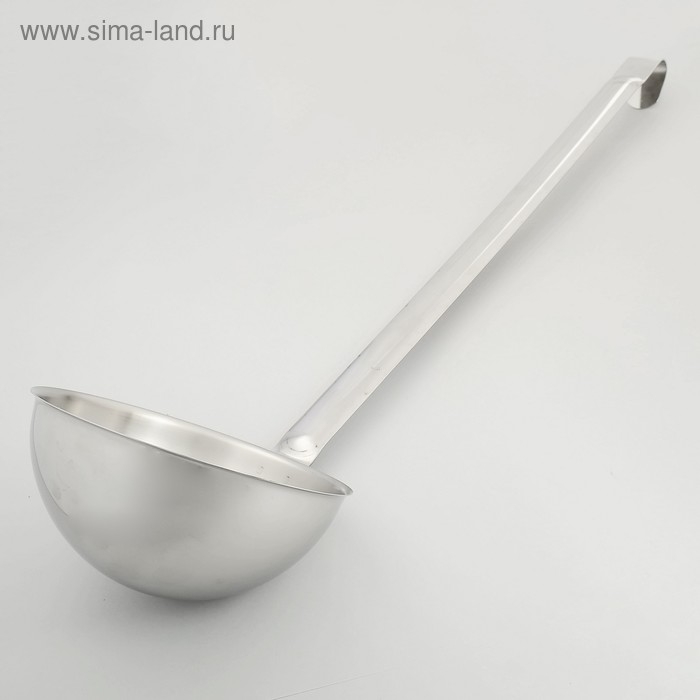 Ложка разливательная, 1,5 л, длина ручки=57,5 см Ложка разливательная, 1,5 л, длина ручки=57,5 см