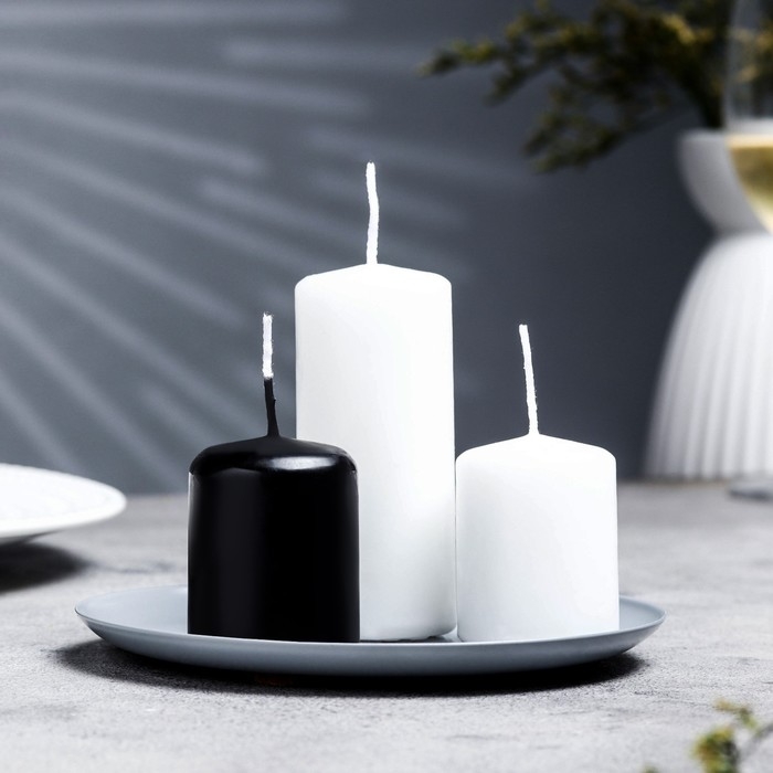 Подсвечник  Подсвечник "Чашка" металл, 14 см, серый