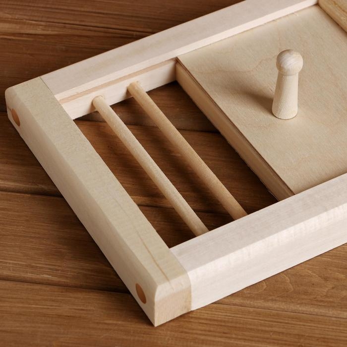 Вентиляционная крышка из липы, 20х25см, с задвижкой, Вентиляционная крышка из липы, 20х25см, с задвижкой, "Добропаровъ"