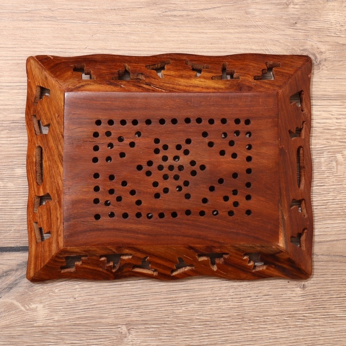 Поднос дерево Поднос дерево "Звезда" 24х19х3 см