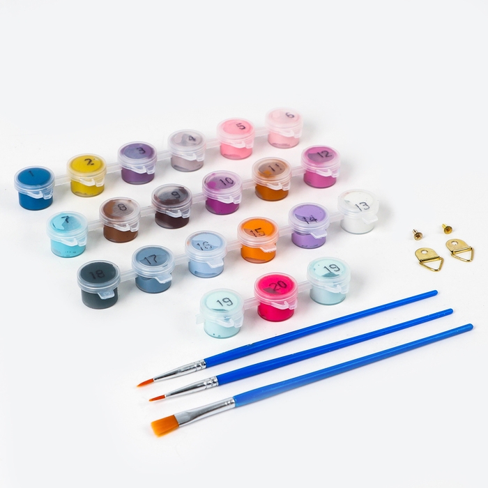 Картина по номерам панно «Цветение сакуры», 30 х 50 см Картина по номерам панно «Цветение сакуры», 30 х 50 см