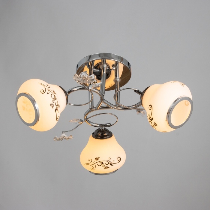 Люстра Люстра "Адена" 3х40Вт Е27 Хром МОДЕЛЬ: 2612380