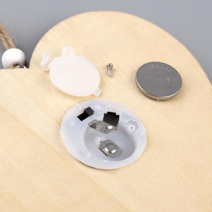 Ёлочная игрушка «Сердце в снежинках», от батареек, свечение тёплое белое Ёлочная игрушка «Сердце в снежинках», от батареек, свечение тёплое белое