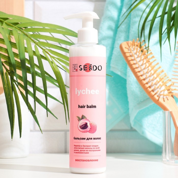 Бальзам для волос Sendo  Бальзам для волос Sendo "Личи", 300 мл