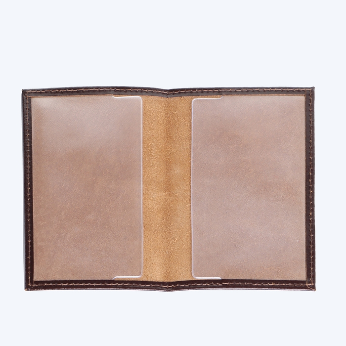 Обложка для военного билета, цвет коричневый Обложка для военного билета, цвет коричневый