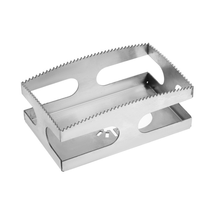 Насадка для МФИ ТУНДРА, прямоугольный резак для гипсокартона, дерева, 95х60х40 мм Насадка для МФИ ТУНДРА, прямоугольный резак для гипсокартона, дерева, 95х60х40 мм