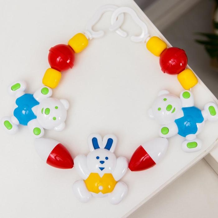 Растяжка на коляску/кроватку «Веселый зоопарк», Аэлита Растяжка на коляску/кроватку «Веселый зоопарк», Аэлита