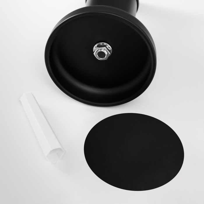 Подсвечник металл на 1 свечу d=7,5 см Подсвечник металл на 1 свечу d=7,5 см "Магнус" 10х10х21 см