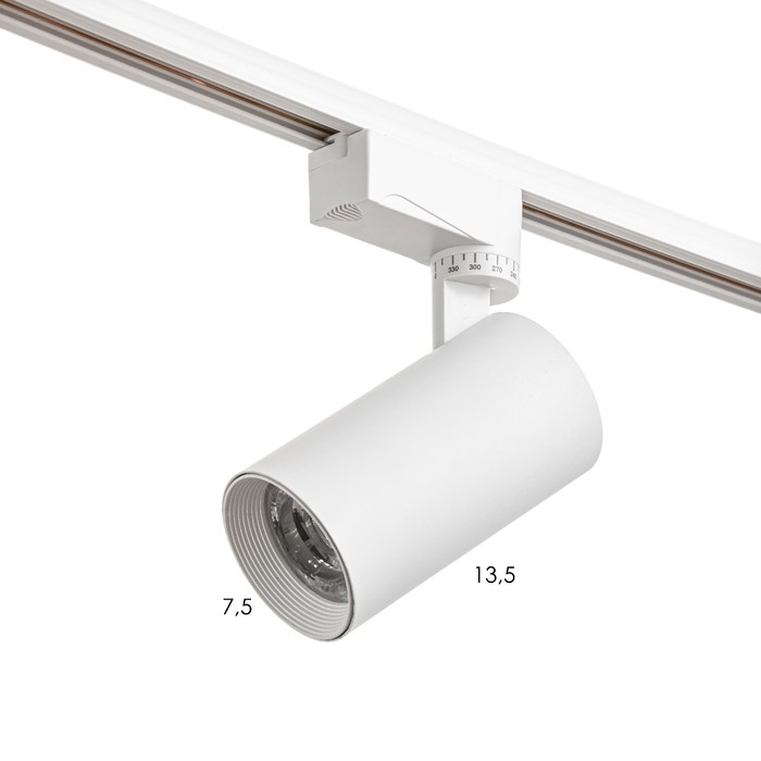 Светильник трековый SIMPLE LED 20Вт белый 6х6х18 см Светильник трековый SIMPLE LED 20Вт белый 6х6х18 см