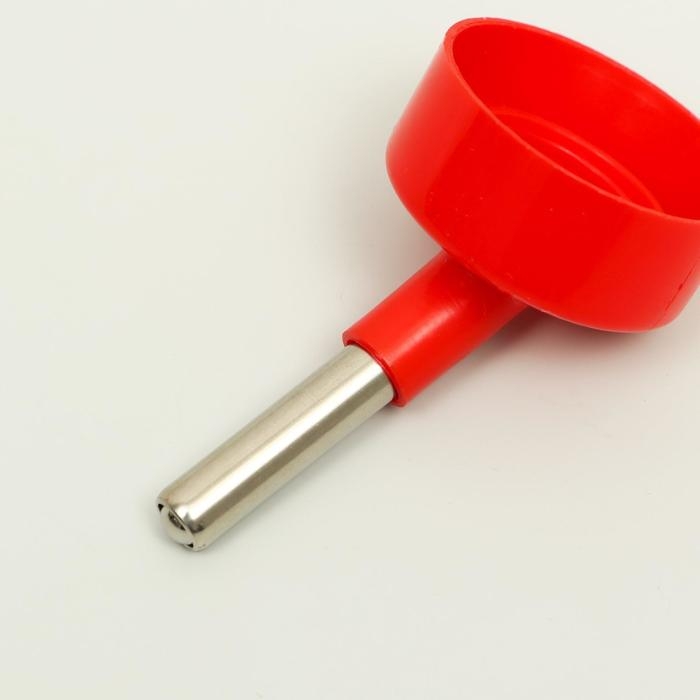 Поилка для грызунов Поилка для грызунов "Пижон", 250 мл, красная