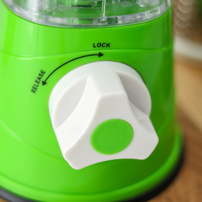Овощерезка механическая Доляна Mandoline Slicer, 3 насадки, цвет зелёный Овощерезка механическая Доляна Mandoline Slicer, 3 насадки, цвет зелёный
