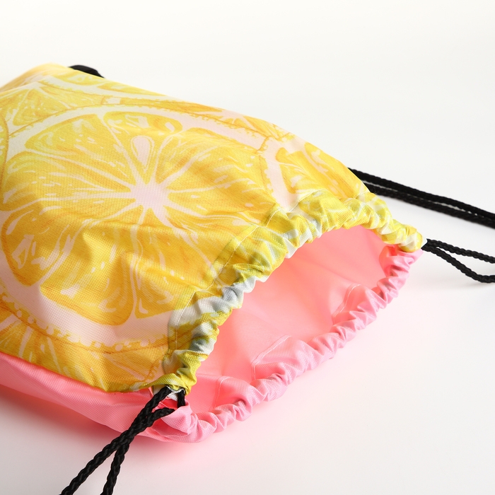 Мешок для обуви на шнурке, цвет жёлтый Мешок для обуви на шнурке, цвет жёлтый