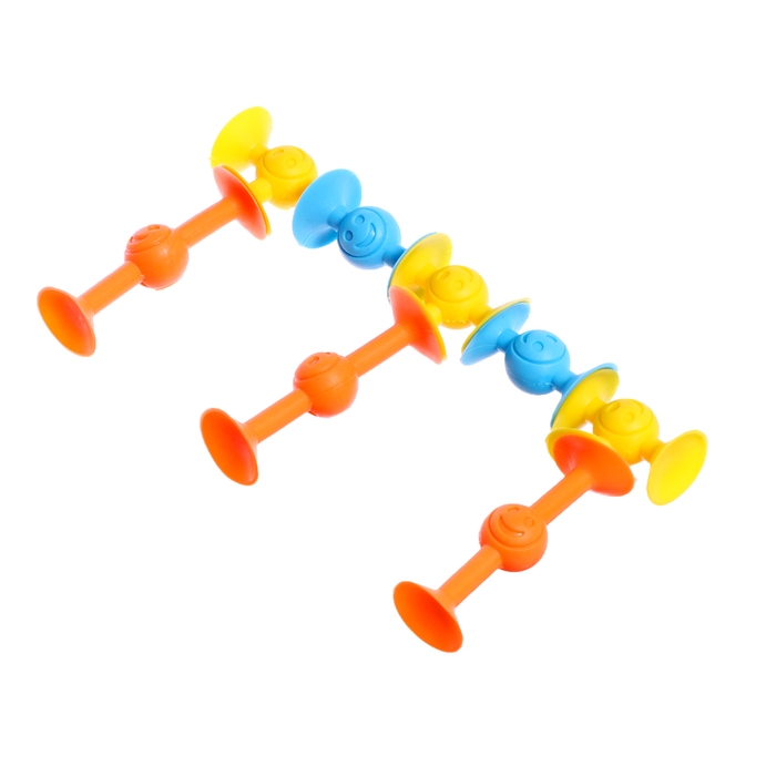 Конструктор «Весёлые присоски», 28 деталей