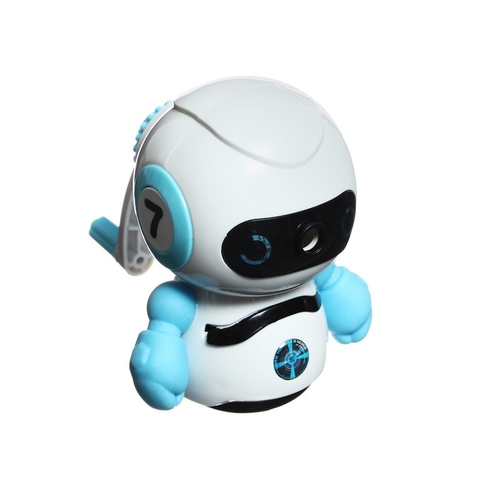 Точилка механическая с контейнером Точилка механическая с контейнером "Робот", МИКС