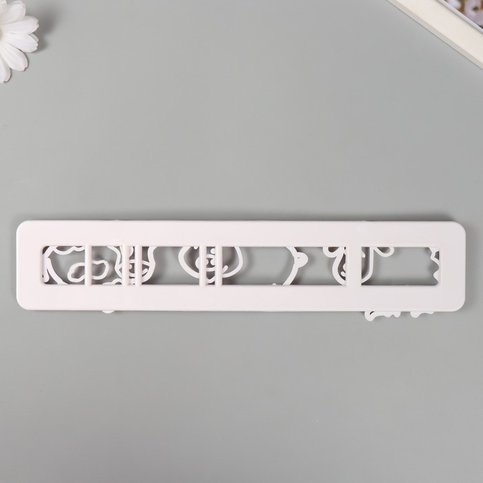 Каттер для полимерной глины  Каттер для полимерной глины "Сельские животные" 5,1х25,3х0,7 см