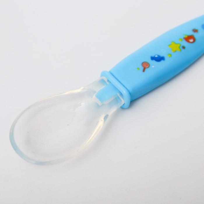 Ложка силиконовая детская «Мишка Принц» Ложка силиконовая детская «Мишка Принц»