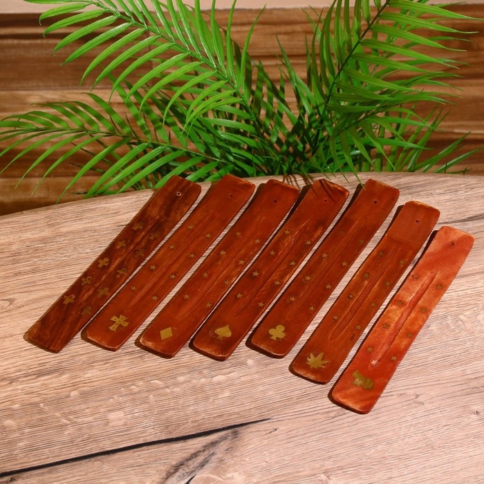 Подставка под благовония, дерево, 25 см, МИКС