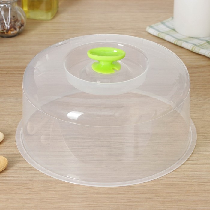 Крышка для СВЧ, d=25 см, цвет микс Крышка для СВЧ, d=25 см, цвет микс