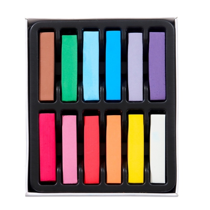 Мелки для волос, 12 шт. Мелки для волос, 12 шт.